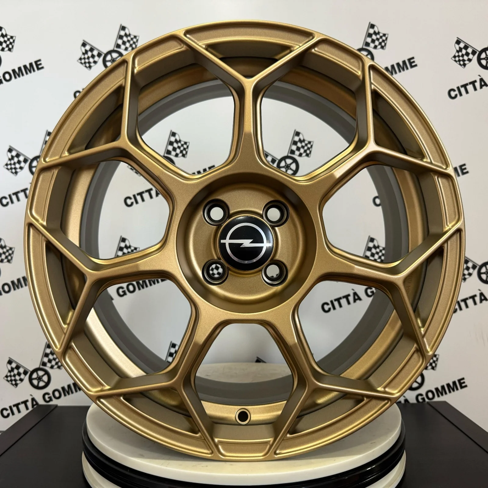 Set da 4 Cerchi in lega RACEWAY per OPEL ADAM AGILA ASTRA CORSA KARL MERIVA TIGRA - Image 5