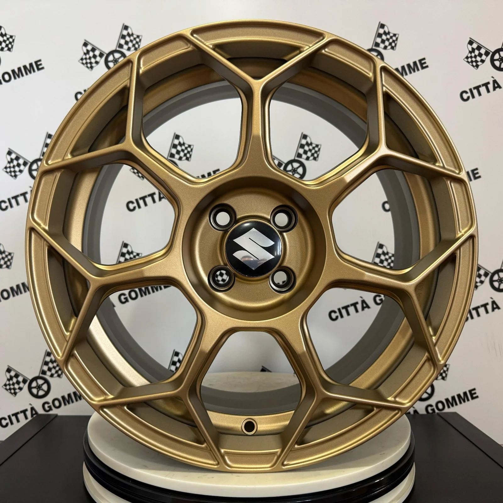 Set da 4 Cerchi in lega RACEWAY per SUZUKI BALENO IGNIS SPLASH SWIFT - Image 5