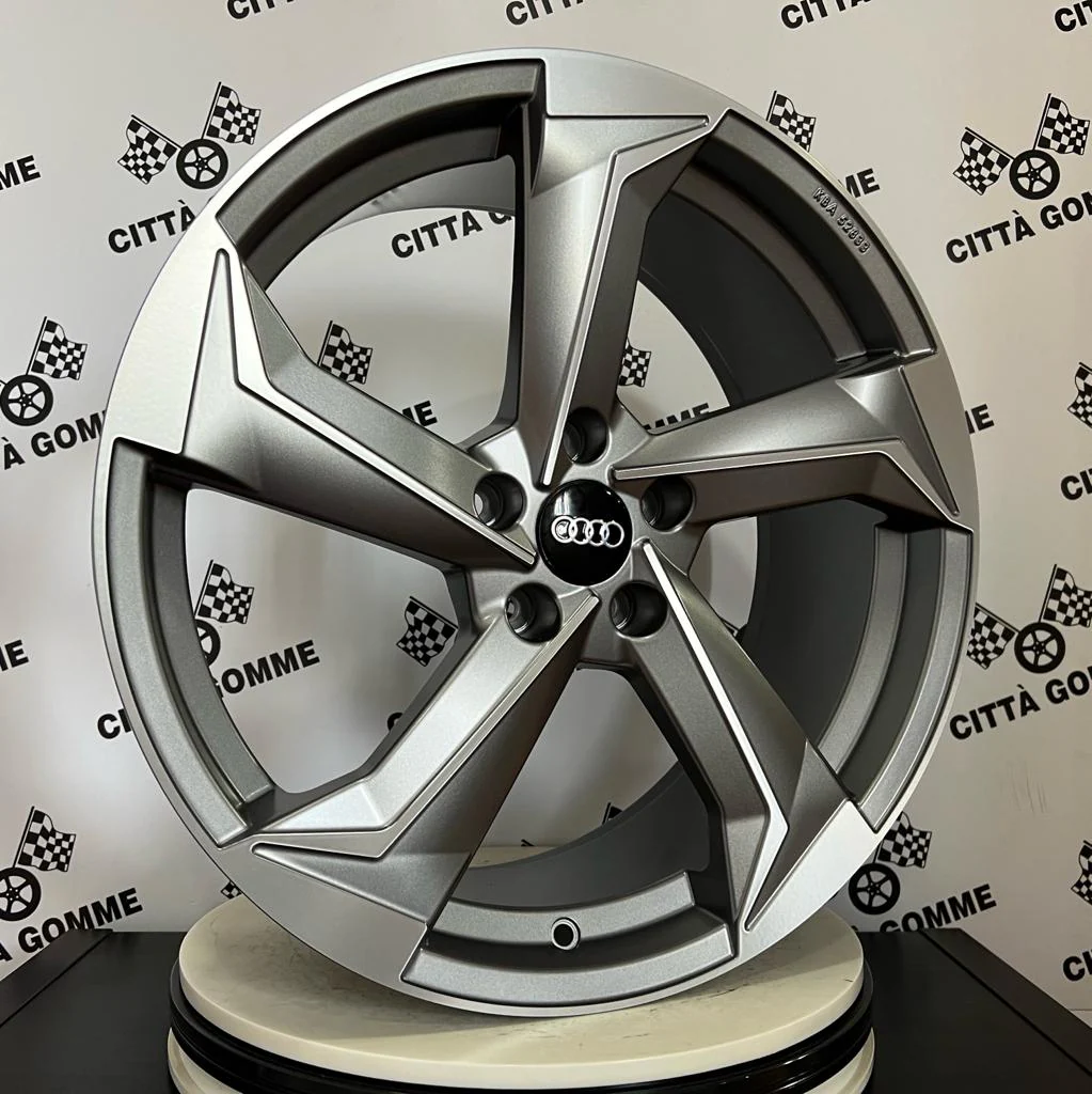 Set da 4 Cerchi in lega S10 per Audi A3 A4 A5 A6 A7 A8 TT Q2 Q3 Q5 Q7 Q8 - Image 4