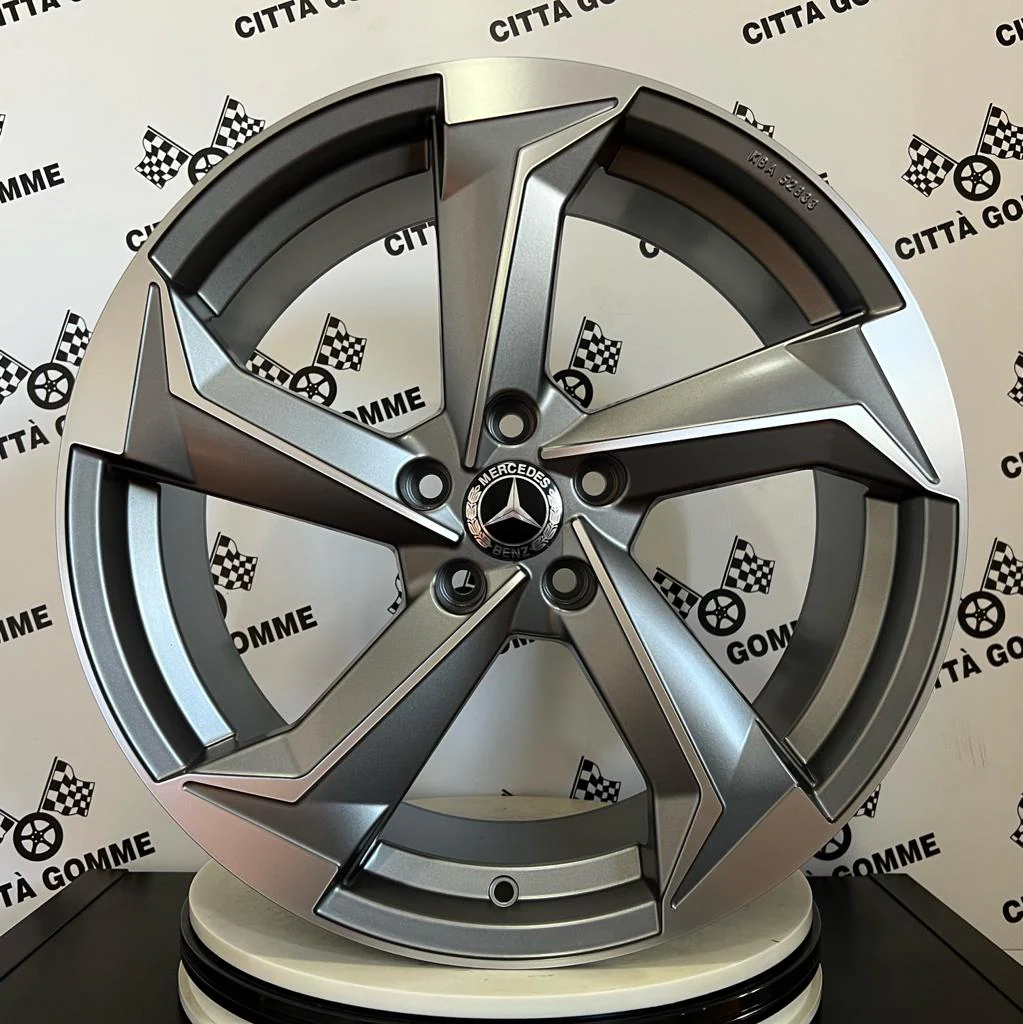 Set da 4 Cerchi in lega S10 per Mercedes Classe A B C E CLA GLA GLB VITO GLK GLE GLC - Image 4