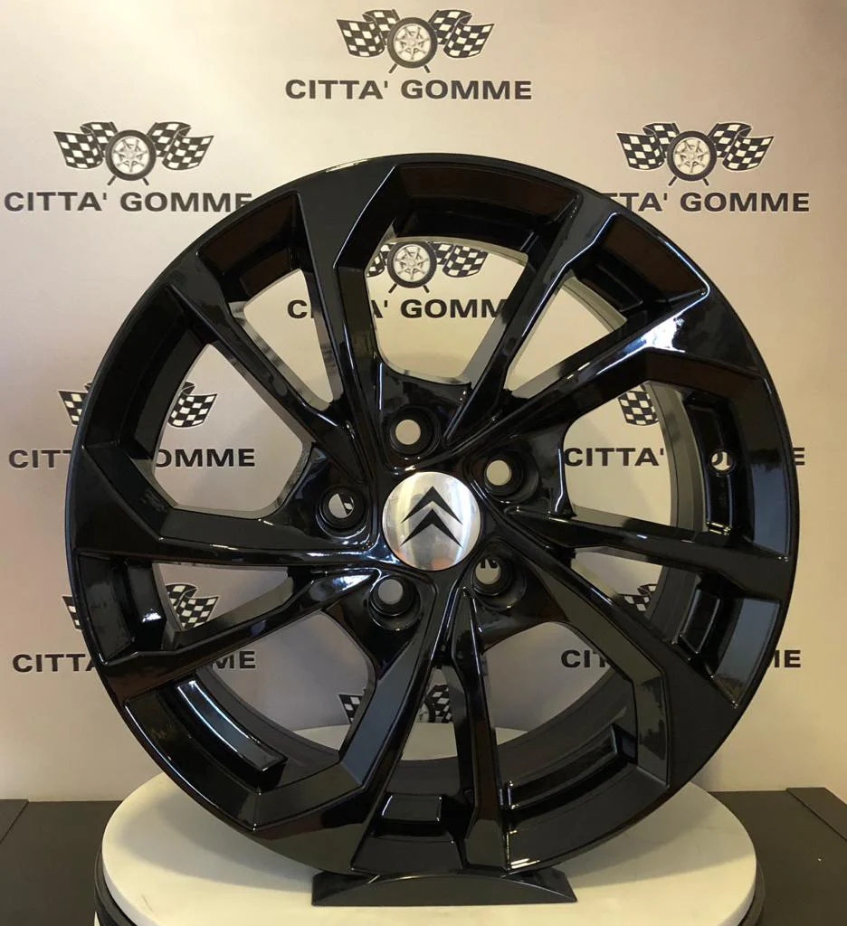 Set da 4 Cerchi in lega S5 per Citroen C4 Grand C4 Picasso Spacetourer C5 Aircross DS7 Crossback Berlingo - Image 3