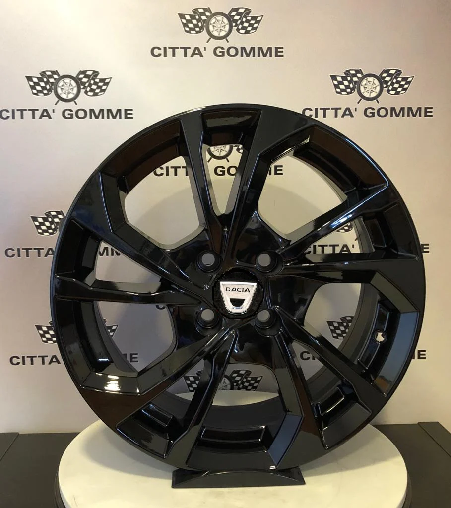 Set da 4 Cerchi in lega S5 per Dacia Dokker Lodgy Logan Sandero Stepway - Image 3