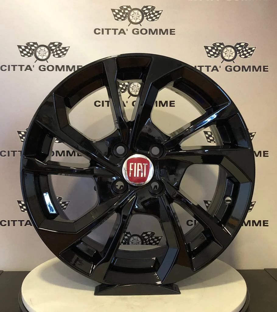 Set da 4 Cerchi in lega S5 per Fiat Panda 500 Fiorino Idea Bravo Stilo Palio Multipla - Image 3