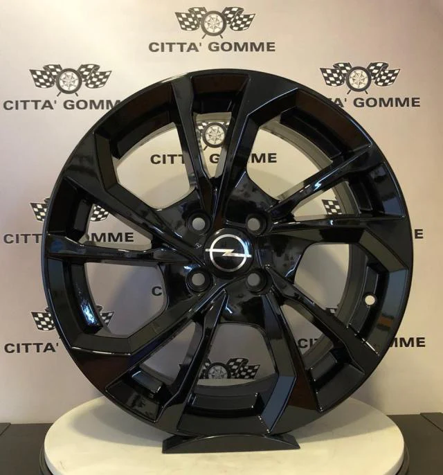 Set da 4 Cerchi in lega S5 per Opel Agila Astra Corsa Meriva Tigra Karl - Image 3