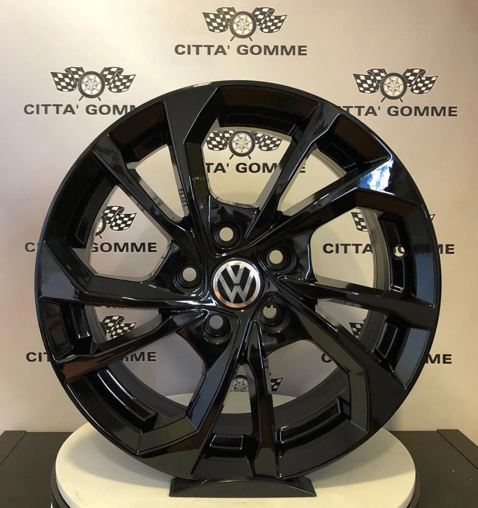 Set da 4 Cerchi in lega S5 per Volkswagen Polo Fox New Beetle T-Cross Vento - Image 3