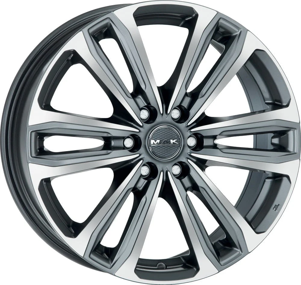 Set da 4 Cerchi in lega Safari6 per Volkswagen Crafter