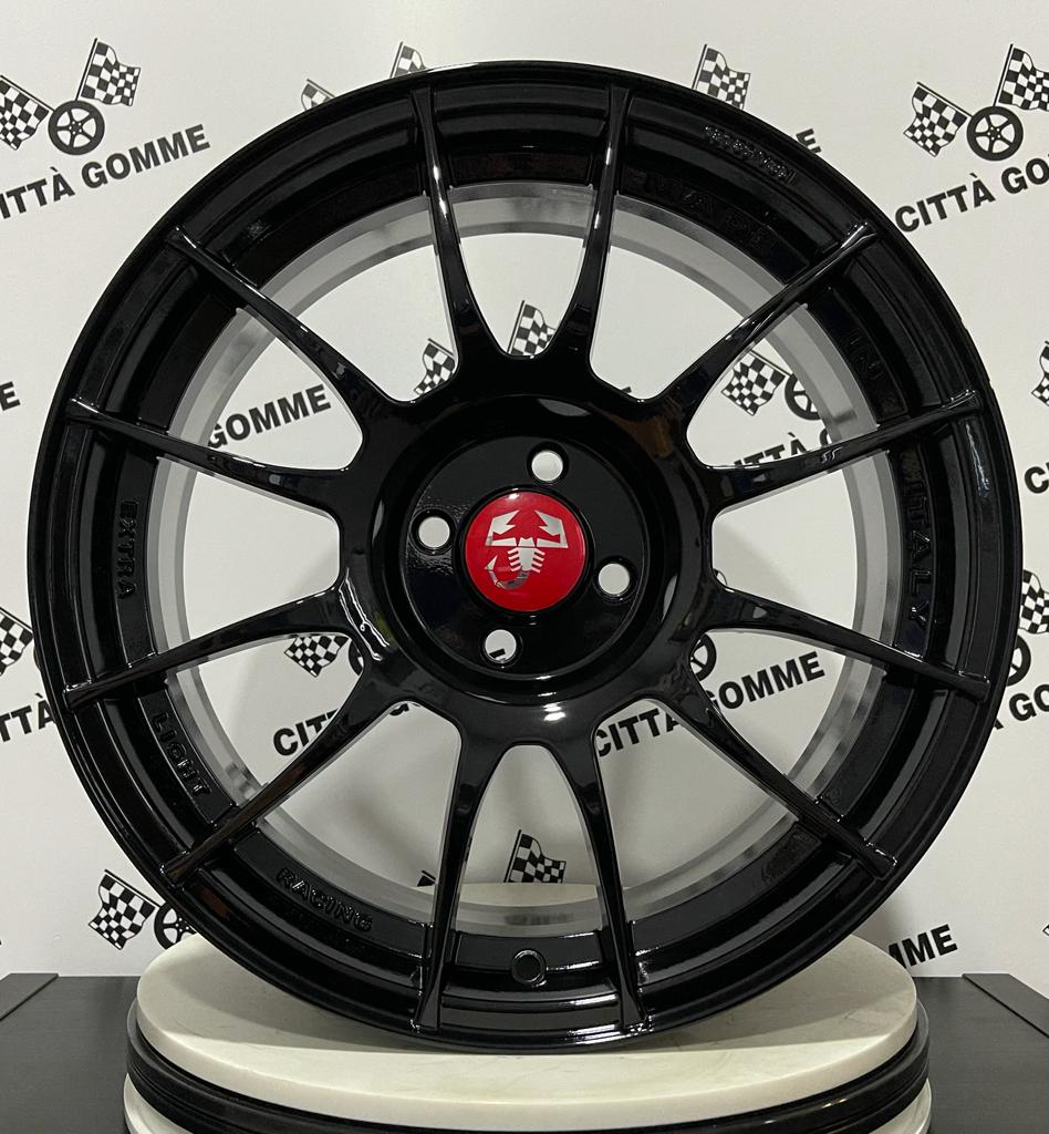 Set da 4 Cerchi in lega Scorpion per Abarth 500 595 SS esseesse OFFERTA