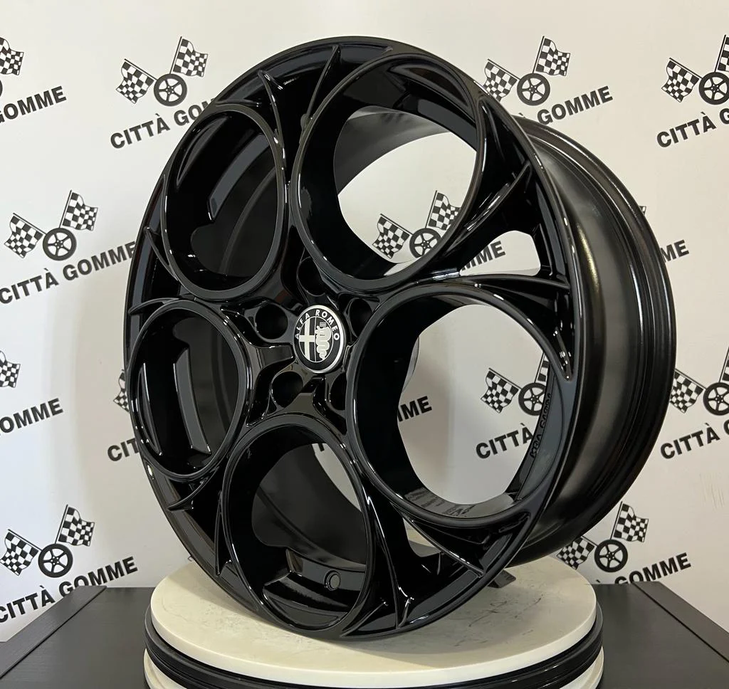 Set da 4 Cerchi in lega Scuderia per Alfa Giulietta Giulia Brera 159 Stelvio - Image 5
