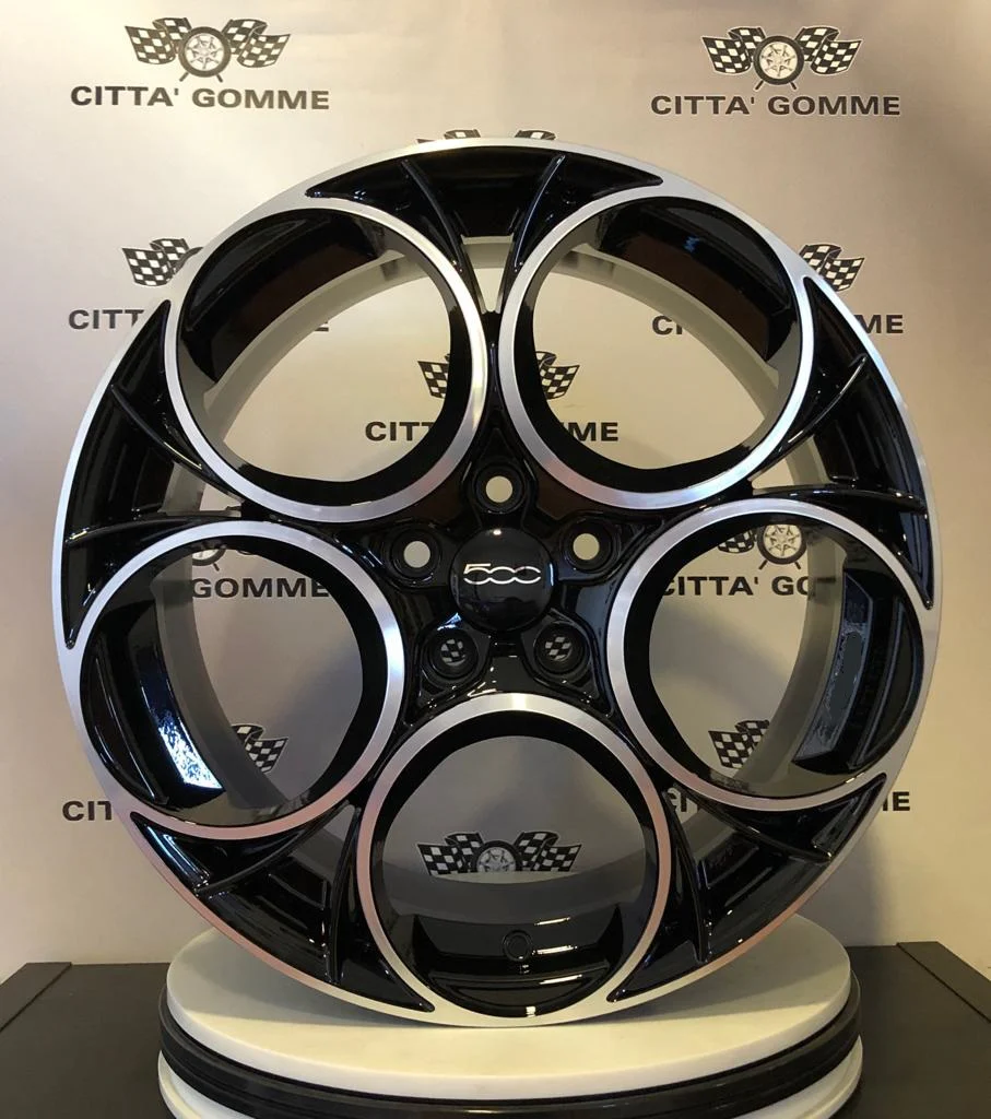 Set da 4 Cerchi in lega Scuderia per Fiat 500X Croma - Image 3