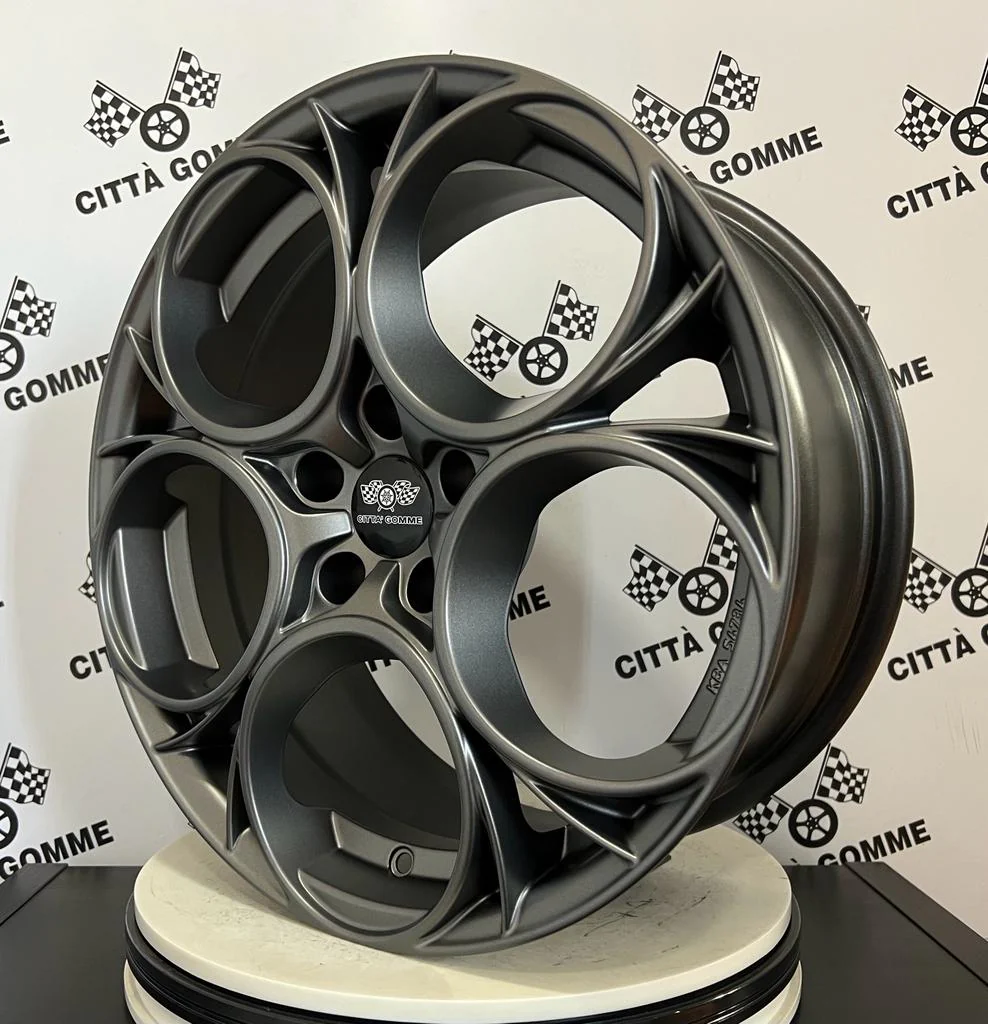Set da 4 Cerchi in lega Scuderia per Jeep Renegade Compass Cherokee - Image 2