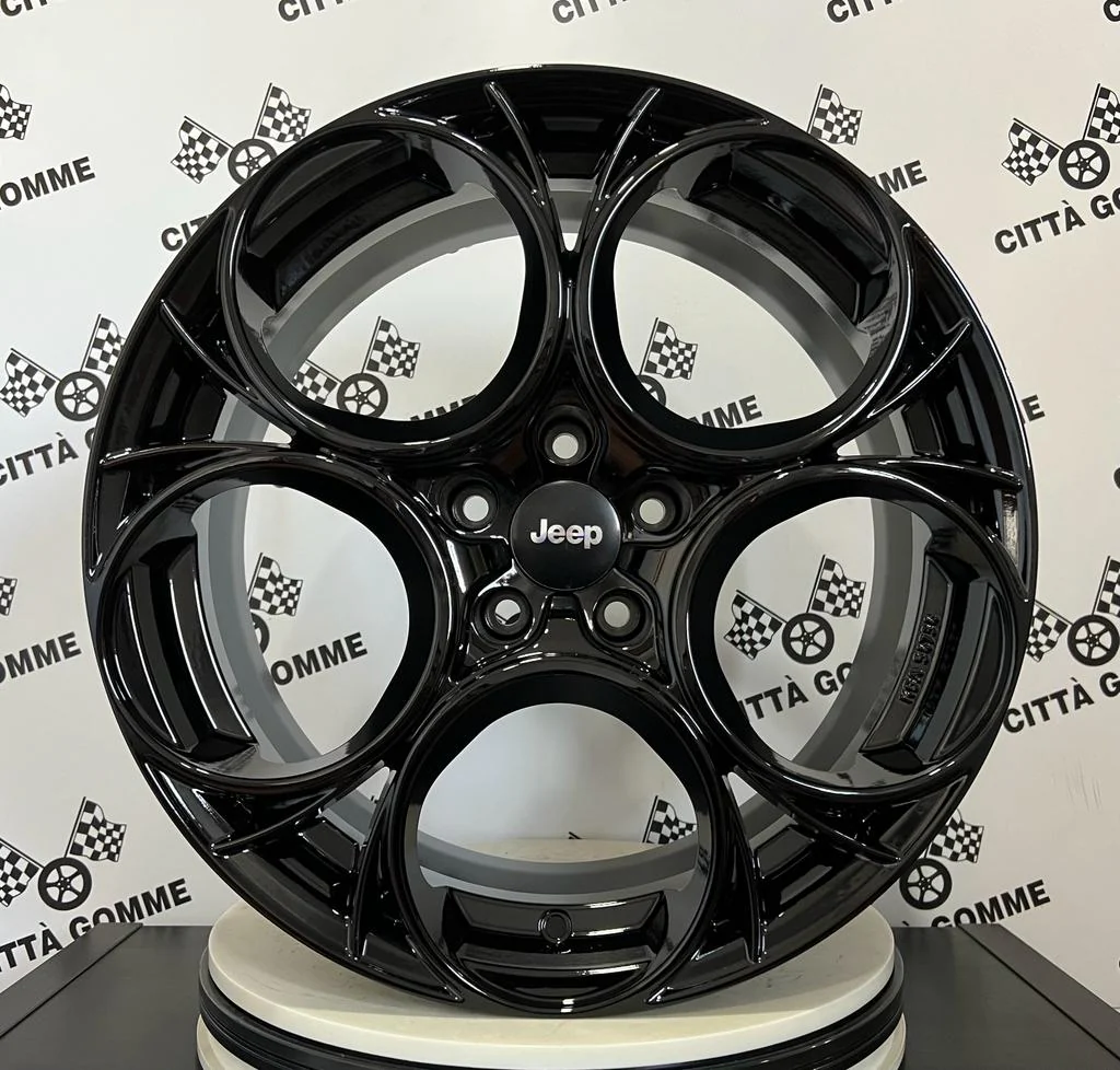 Set da 4 Cerchi in lega Scuderia per Jeep Renegade Compass Cherokee - Image 5