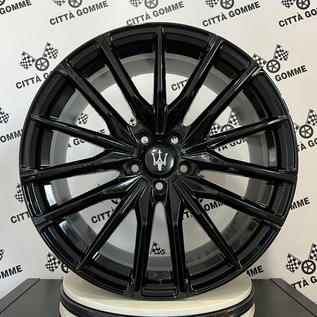 Set da 4 Cerchi in lega Sparta per Maserati Levante Ghibli Quattroporte V8 GTS Gransport - Image 6