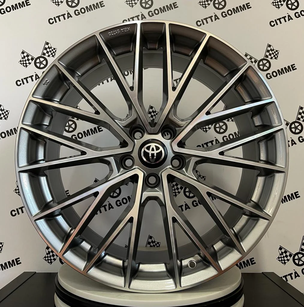 Set da 4 Cerchi in lega Speciale per Toyota Auris Avensis C-hr Corolla Prius Rav4 Verso Camry Mirai Yaris GR 2021> - Image 6