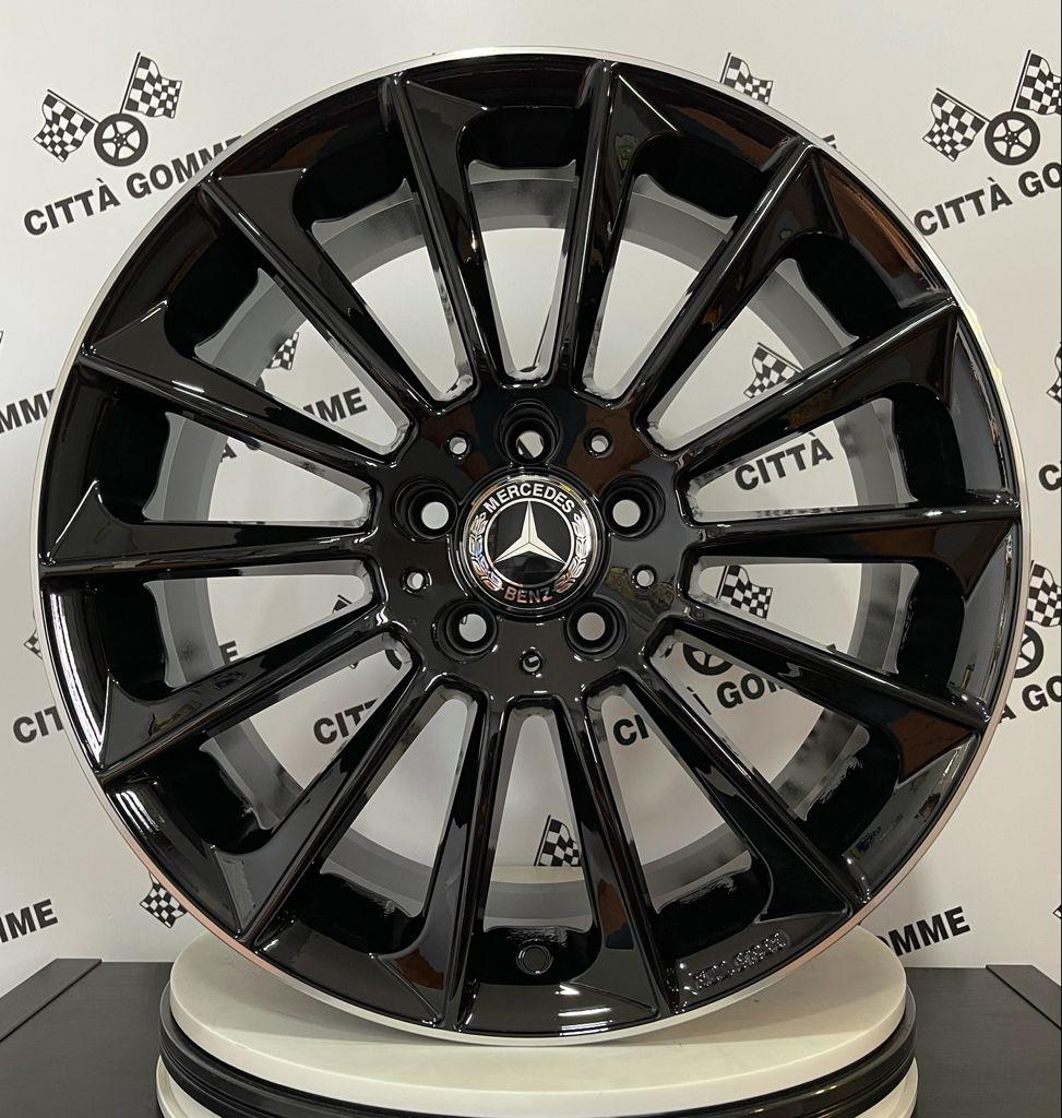 Set da 4 Cerchi in lega Stellar per Mercedes Classe A B C E S SL SLK CL CLS CLA GLA GLB VITO GLK GLE GLC AMG Coupè - Image 3