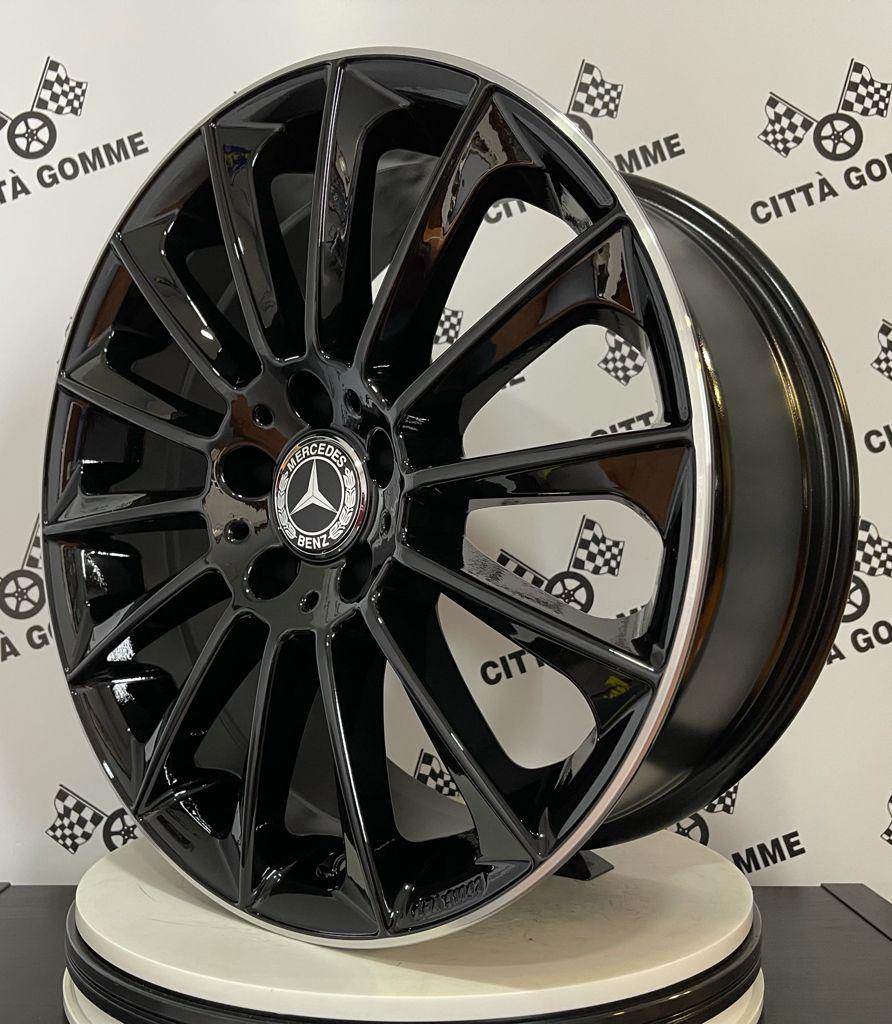Set da 4 Cerchi in lega Stellar per Mercedes Classe A B C E S SL SLK CL CLS CLA GLA GLB VITO GLK GLE GLC AMG Coupè - Image 4