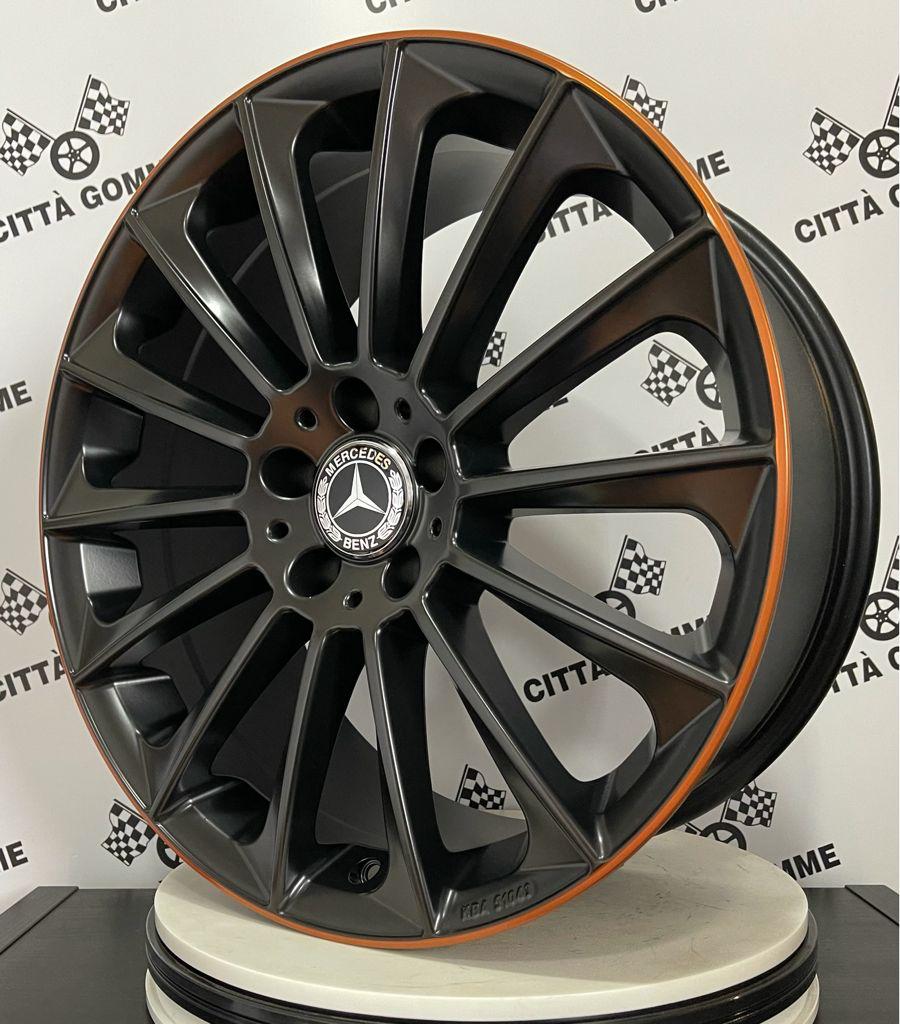 Set da 4 Cerchi in lega Stellar per Mercedes Classe A B C E S SL SLK CL CLS CLA GLA GLB VITO GLK GLE GLC AMG Coupè - Image 8