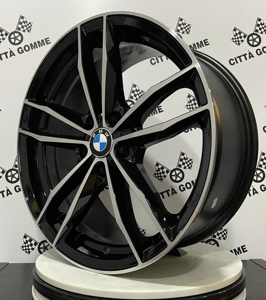 Set da 4 Cerchi in lega Swan per BMW X1 2015> X2 X3 X4 Serie 5 2017> Serie 1 3 X5 X6  2019> Serie 2 Active / Gran Tourer - Image 2