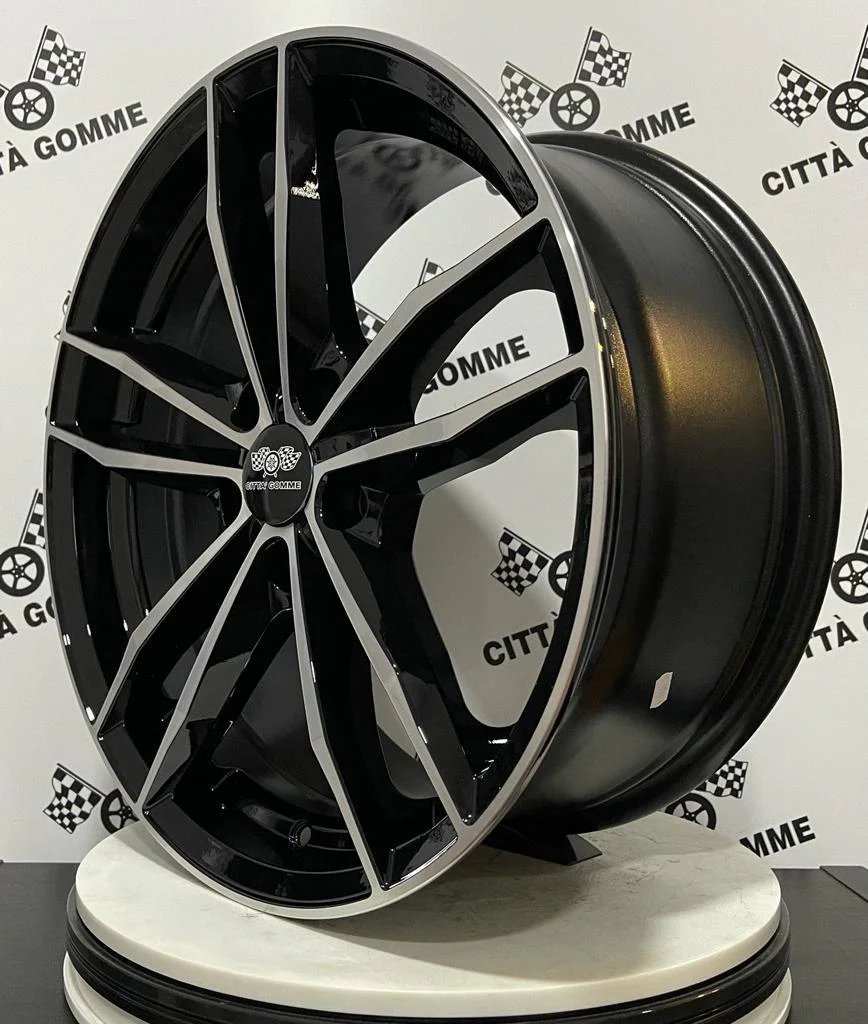 Set da 4 Cerchi in lega Swan per Peugeot 3008 308 407 5008 508 607 GT Line - Image 2