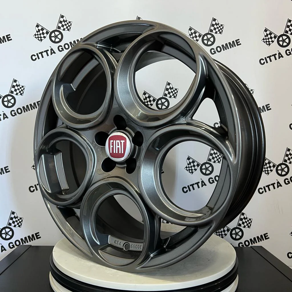 Set da 4 Cerchi in lega Veloce per Fiat 500X Croma - Image 3