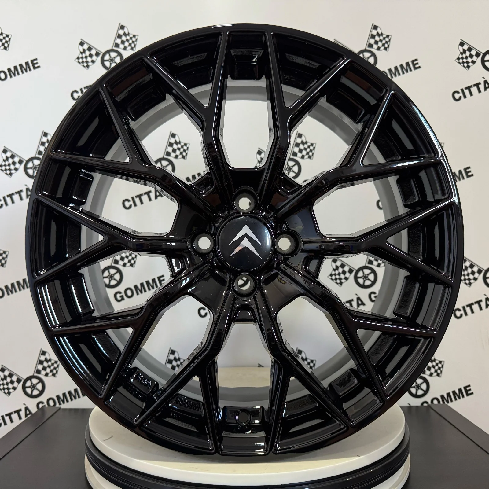 Set da 4 Cerchi in lega VIPERX per Citroen Berlingo C2 C3 C4 Picasso - Image 3