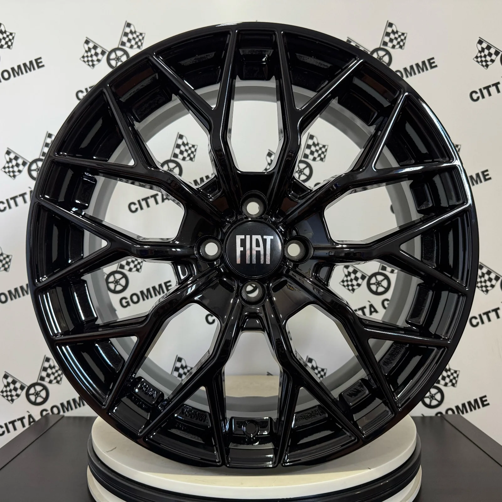 Set da 4 Cerchi in lega VIPERX per FIAT 500 BRAVO IDEA MULTIPLA - Image 3