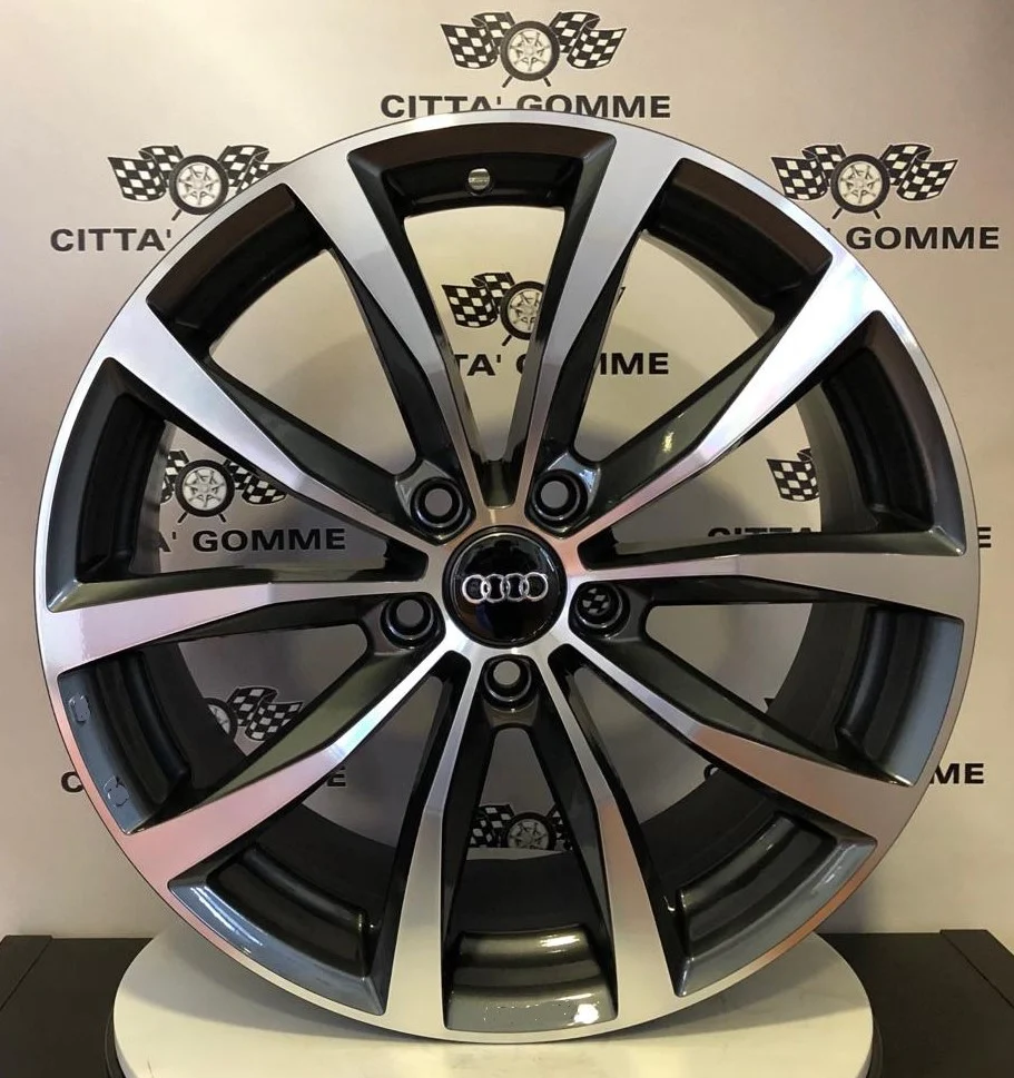 Set da 4 Cerchi in lega Wolf per Audi A3 A4 A5 A6 A7 A8 TT Q2 Q3 Q5 Q7 Q8 - Image 6