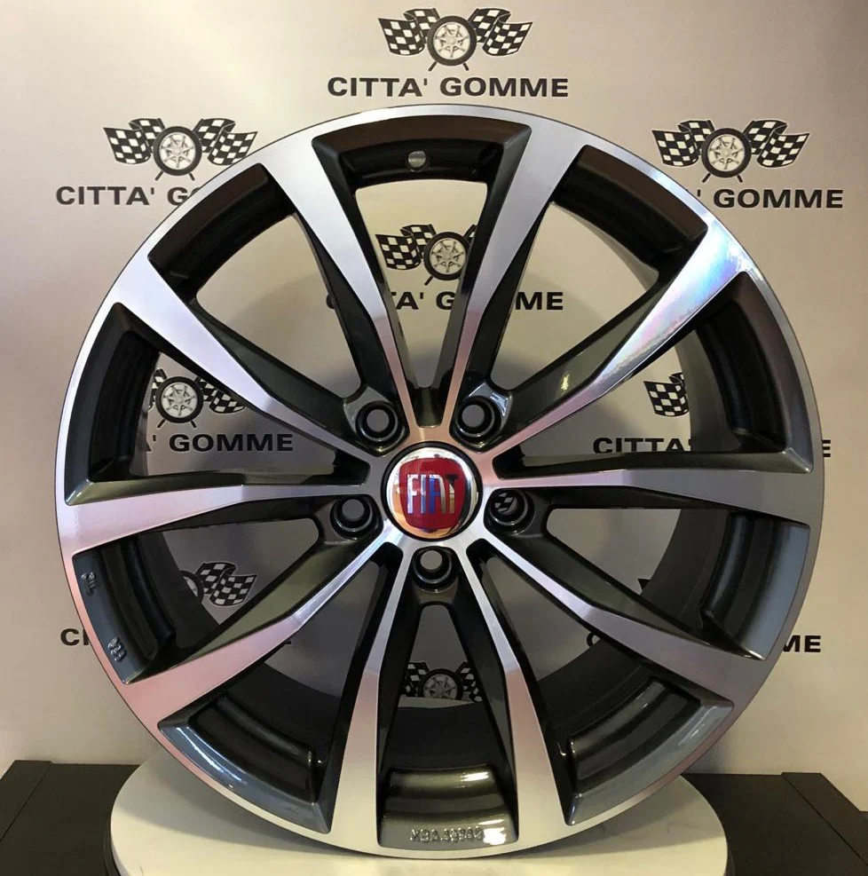 Set da 4 Cerchi in lega Wolf per Fiat 500X Croma - Image 7