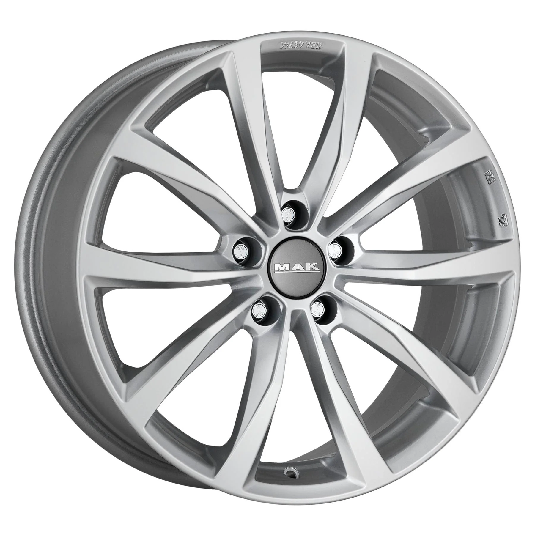 Set da 4 Cerchi in lega Wolf per Fiat Tipo Doblo 500L Trekking - Image 5