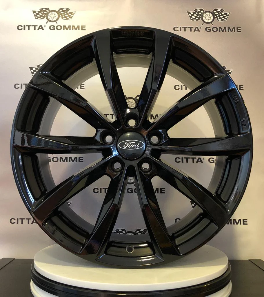 Set da 4 Cerchi in lega Wolf per Ford C-Max S-Max Focus Kuga Mondeo Puma Galaxy Edge - Image 3
