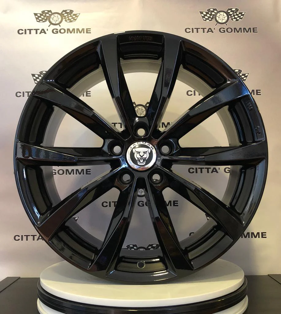 Set da 4 Cerchi in lega Wolf per Jaguar E-Pace F-Pace S-Type X-Type XE XJ XF Sportbrake - Image 6
