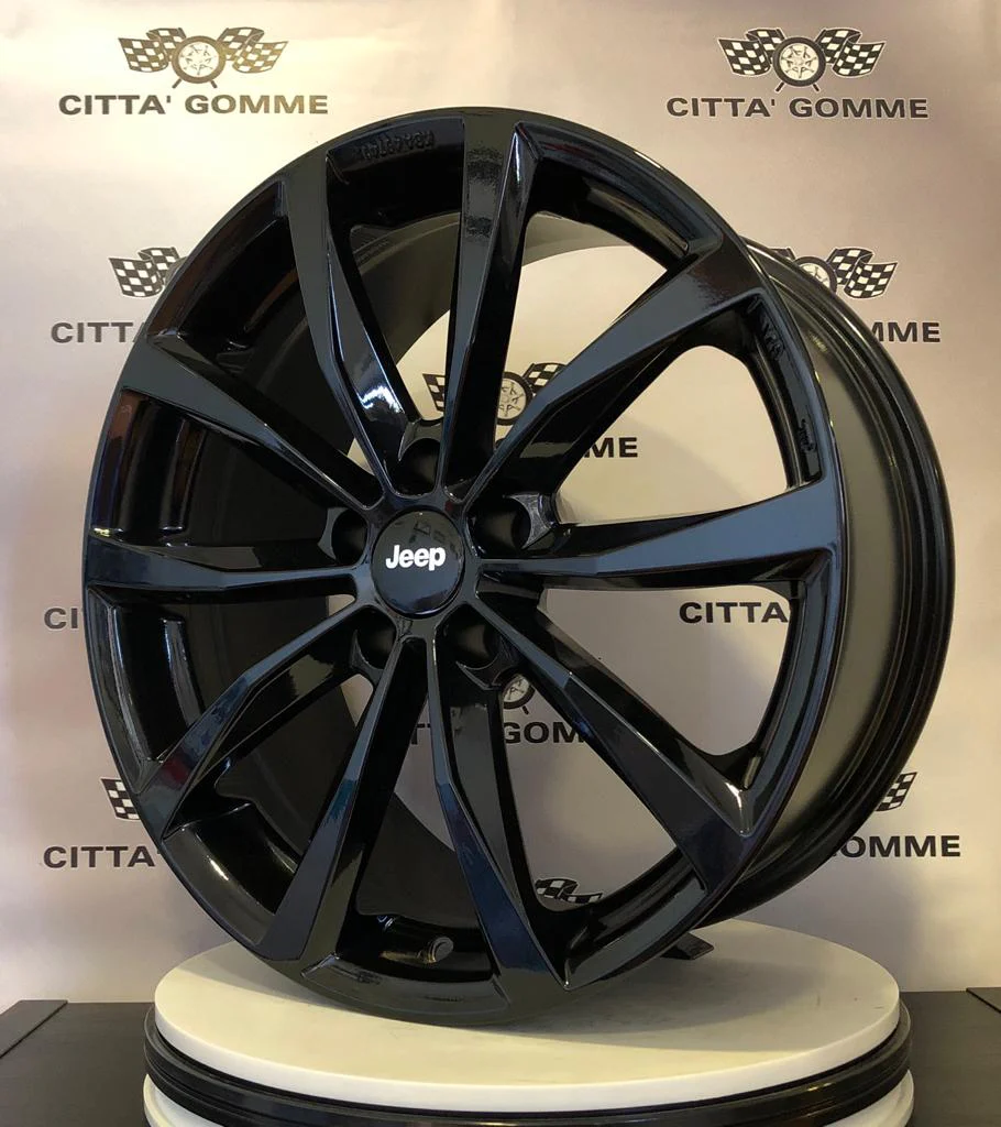 Set da 4 Cerchi in lega Wolf per Jeep Renegade Compass Cherokee - Image 4