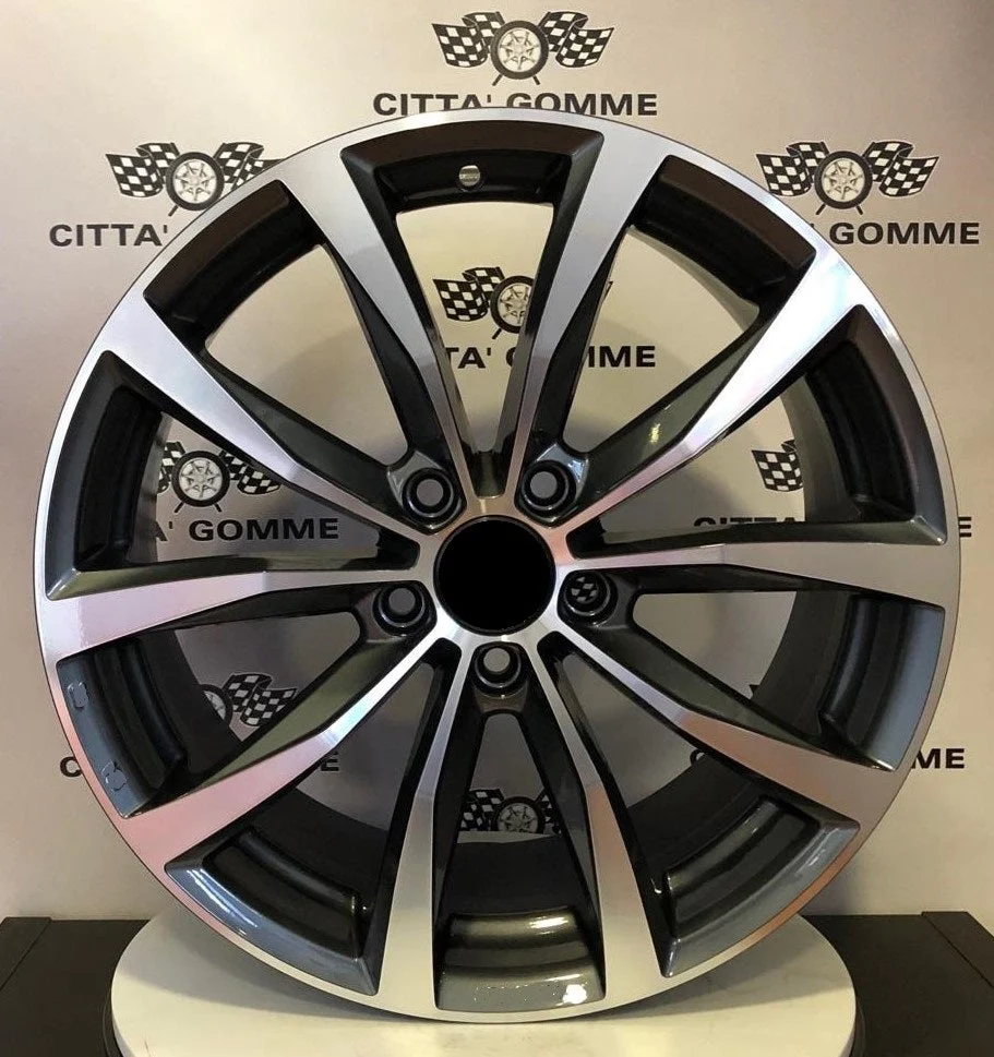 Set da 4 Cerchi in lega Wolf per Opel Mokka (A) Mokka-X Ampera-e Astra-J Sports Tourer Astra-K Sports Tourer - Image 4