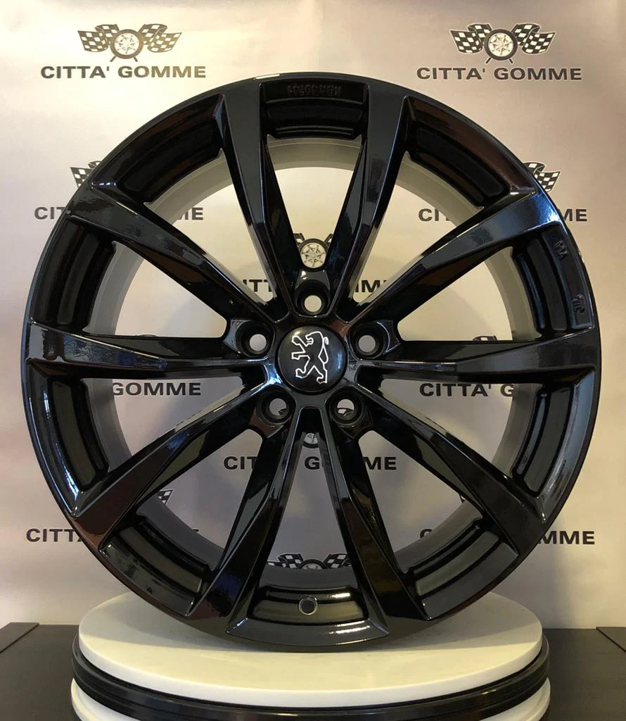 Set da 4 Cerchi in lega Wolf per Peugeot 3008 308 407 5008 508 607 GT Line - Image 3