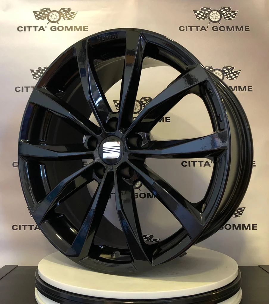 Set da 4 Cerchi in lega Wolf per Seat Alhambra Ateca Altea Exeo Leon Tarraco Cupra Formentor - Image 6