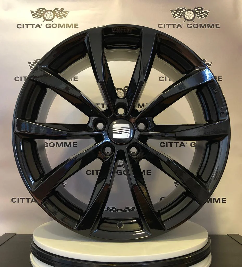 Set da 4 Cerchi in lega Wolf per Seat Ibiza Arona Toledo Cordoba - Image 3