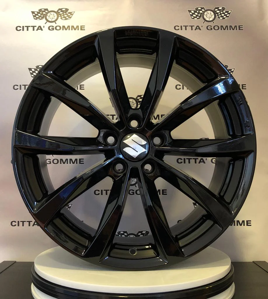 Set da 4 Cerchi in lega Wolf per Suzuki Gran Vitara Kizashi S-Cross SX4 Across Swace - Image 6