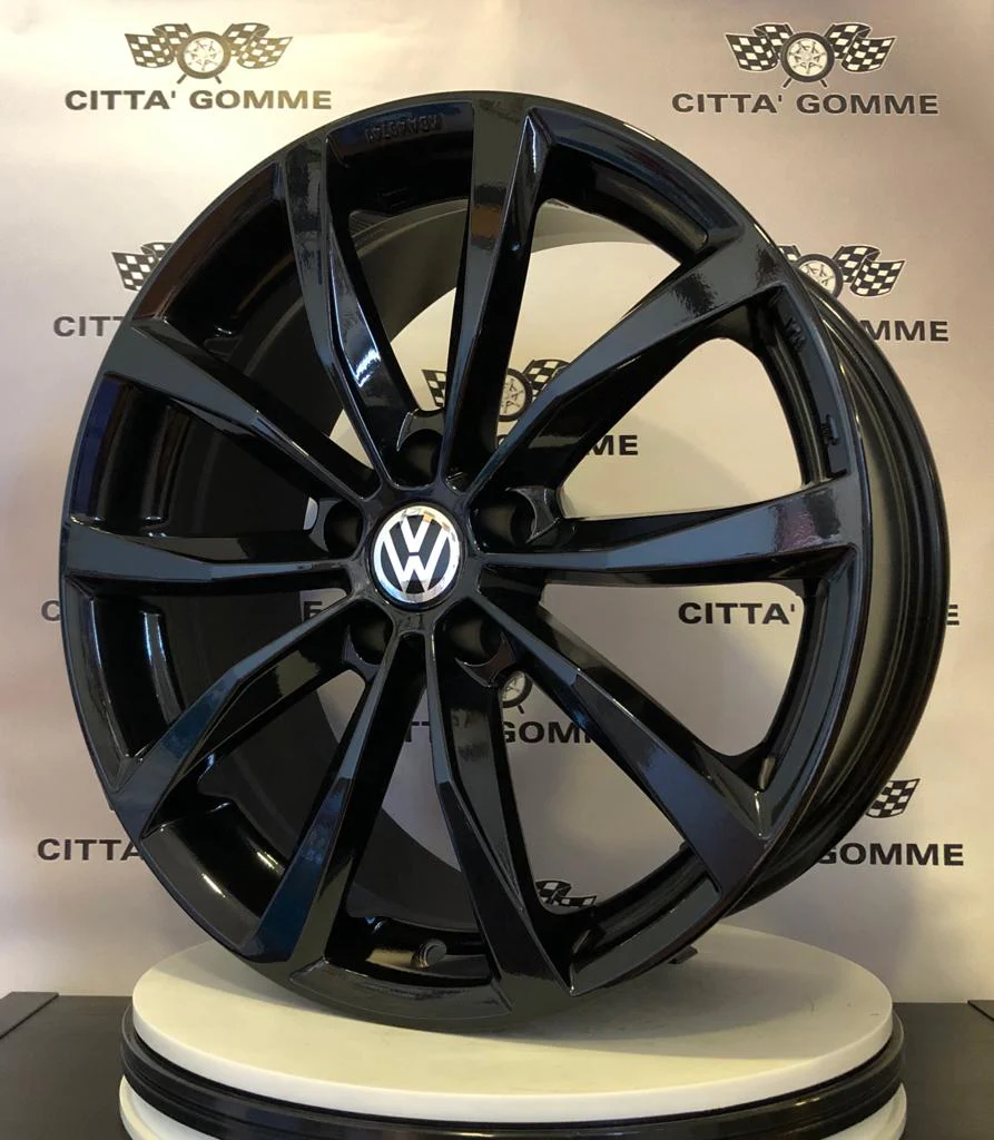Set da 4 Cerchi in lega Wolf per Volkswagen Polo T-Cross Fox New Beetle Vento Golf IV - Image 4