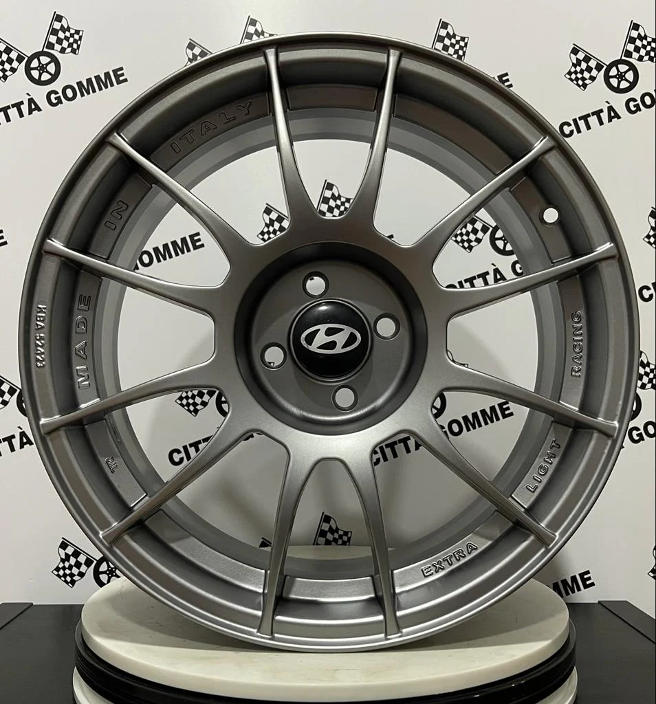 Set da 4 Cerchi in lega XLR per Hyundai i10 i20 Accent Atos Getz - Image 7