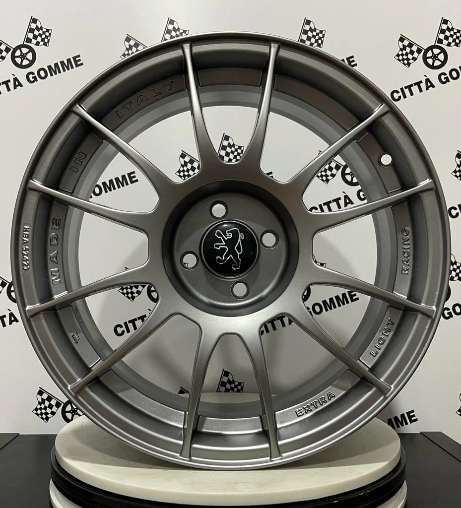 Set da 4 Cerchi in lega XLR per Peugeot 1007 2008 206 207 208 301 307 308 406 5008 - Image 7