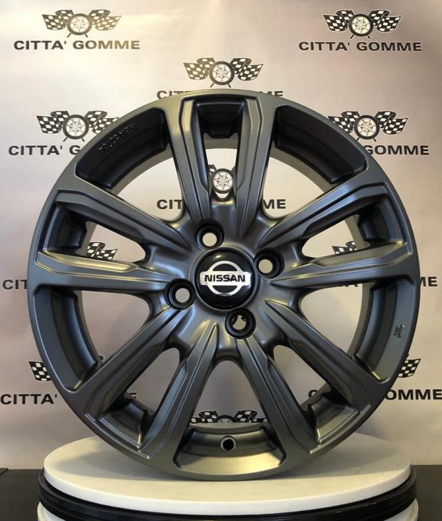 Set di 4 Cerchi in lega Magma per Nissan Almera Micra Note Pixo 100 NX - Image 2