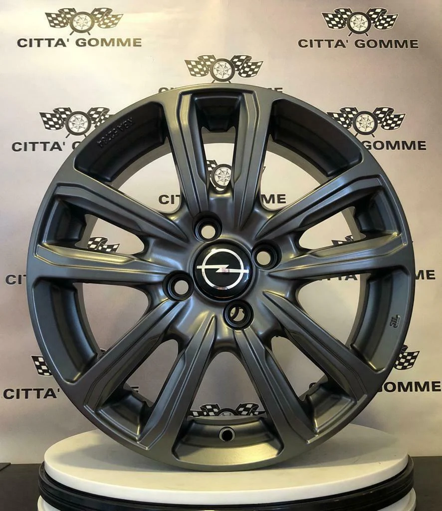 Set di 4 Cerchi in lega Magma per Opel Crossland X Mokka-E Mokka 2021> Opel Corsa-e (F) - Image 2