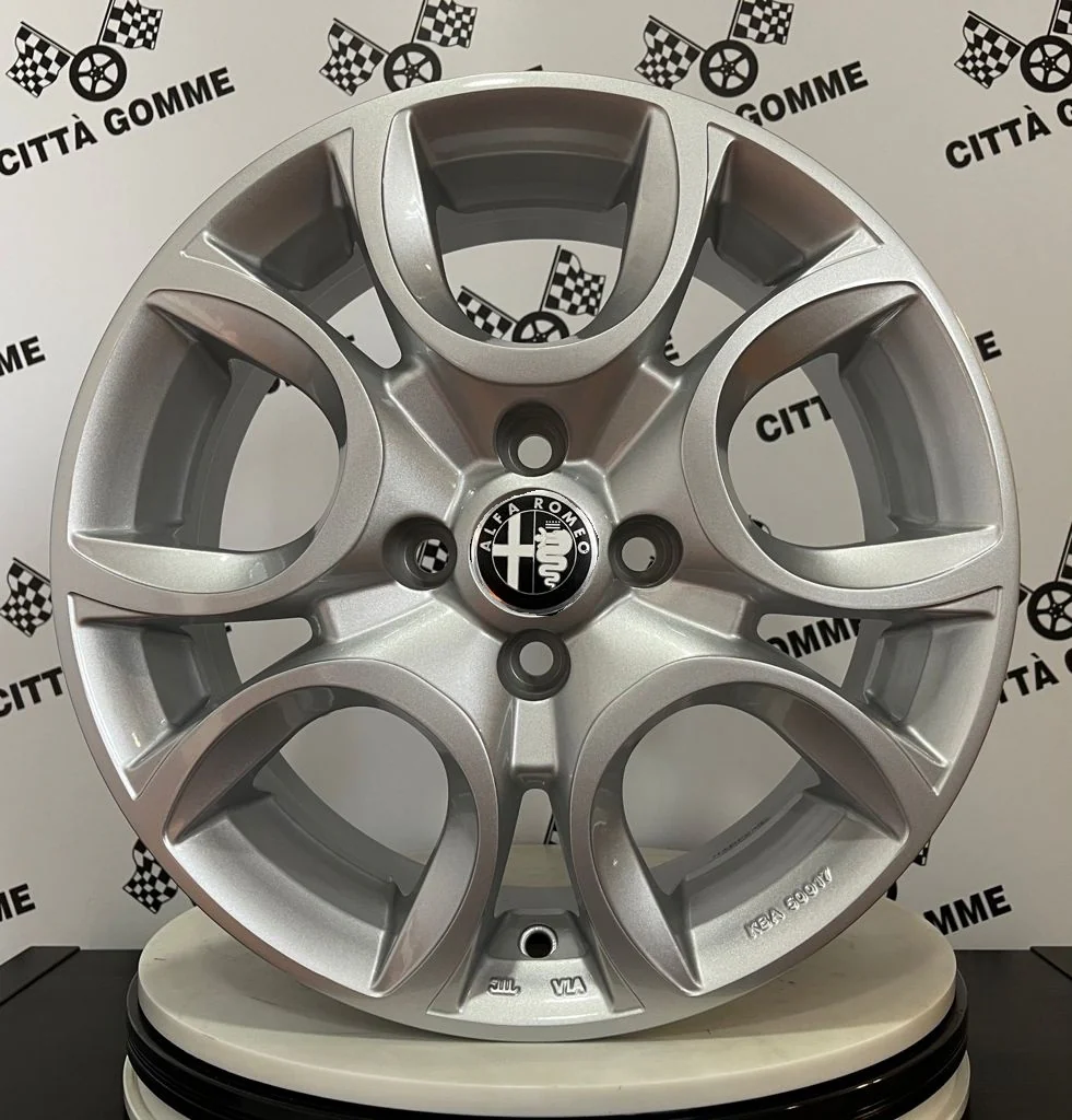 Set di 4 Cerchi in lega Torino per Alfa Romeo Mito 145 146 155 164 - Image 2
