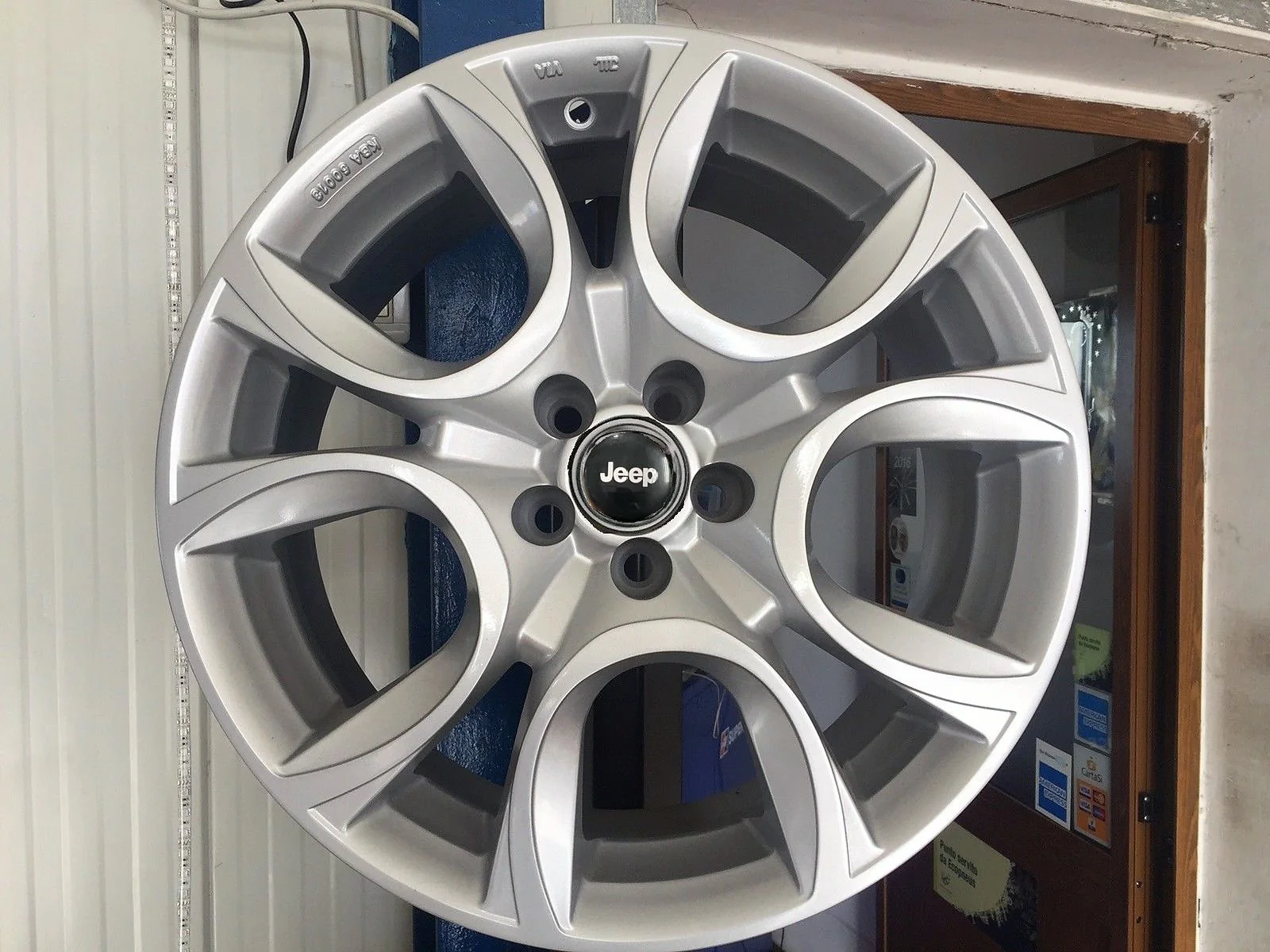 Set da 4 Cerchi in lega Torino per Jeep Renegade Compass Cherokee - Image 2